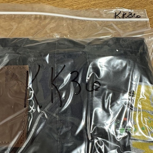 Waimea Men's Graffiti Print Artsy Colorful Black Denim Jeans Size 34 Skinny Fit - Picture 9 of 9